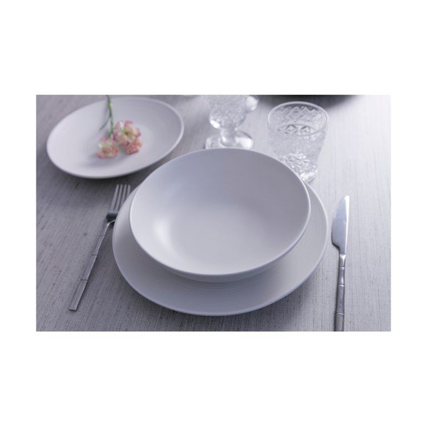 Set od 18 komada bijelog zemljanog posuđa Villa d'Este Baku-image-3