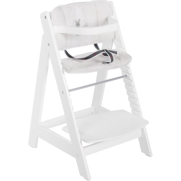 Bijela dječja blagovaonska stolica Fox & Bunny – Roba-image-1