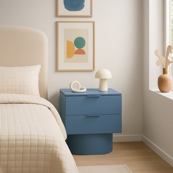 Plavi noćni ormarić Totem – Teulat-image-1