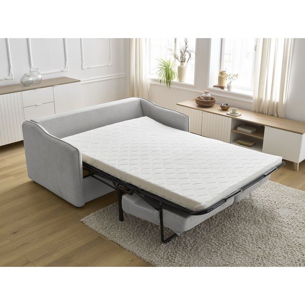 Svijetlo siva sofa za spavanje/sklopiva 178 cm Lenny – Bobochic Paris-image-1