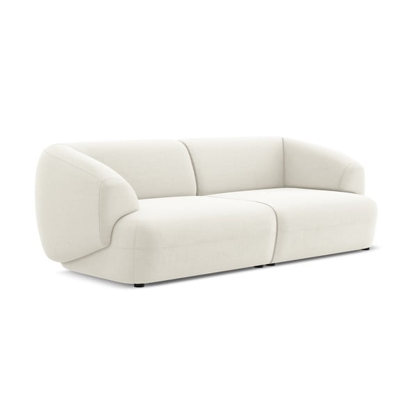 Bijela baršunasti sofa 232 cm Moana – Makamii-image-3