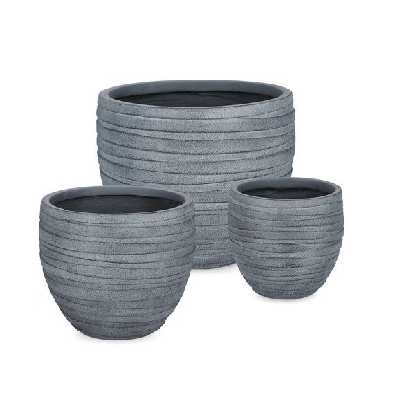 Posude za cvijeće u setu 3 kom ø 46 cm Strips – Bizzotto