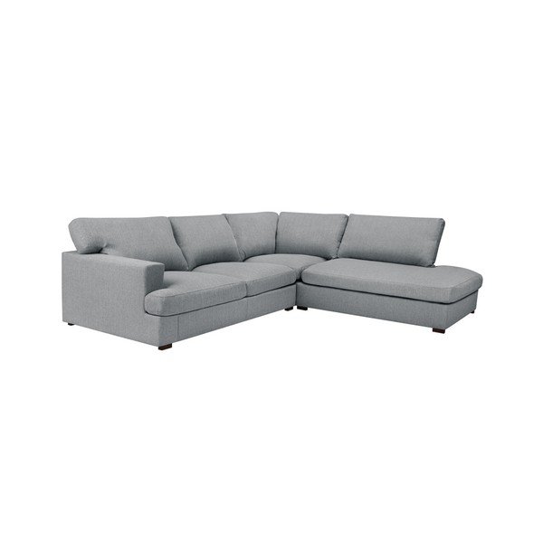 Siva kutna garnitura Windsor & Co Sofas Daphne, desni kut-image-4