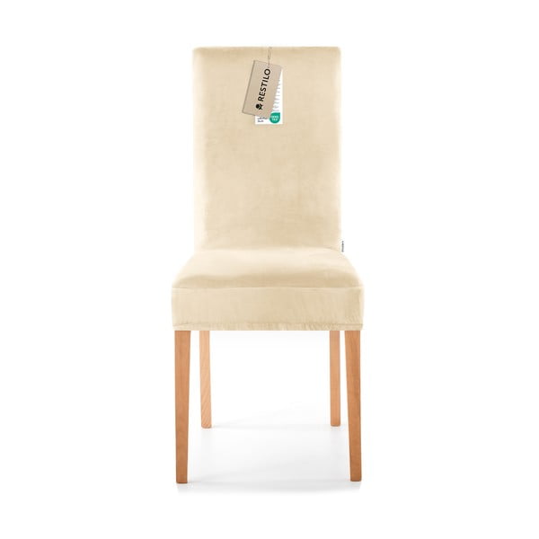 Bež rastezljive presvlake 4 kom za stolicu 48 cm Sento – Restilo-image-2