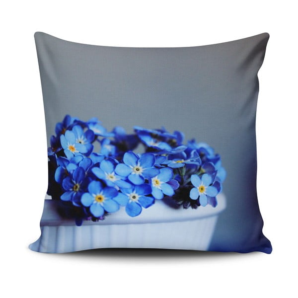 Pamučna jastučnica Cushion Love Azulo Gris, 45 x 45 cm