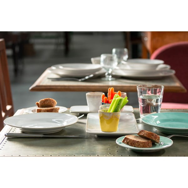 Žuta /bijela šalica od kamenine 210 ml Grespresso – Costa Nova-image-1