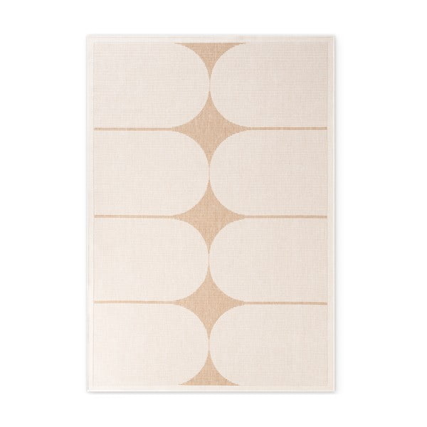 Bež/boje slonovače unutarnji i vanjski tepih 200x290 cm Duet Bowen – NORTHRUGS