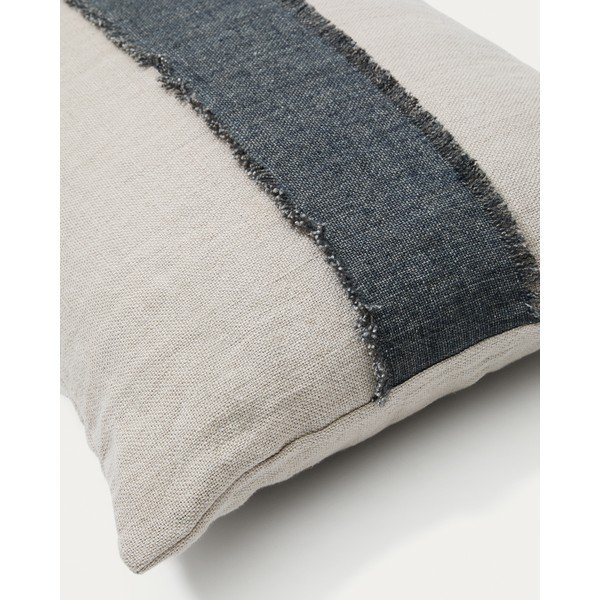 Lanena ukrasna jastučnica 60x40 cm Daf – Kave Home-image-2