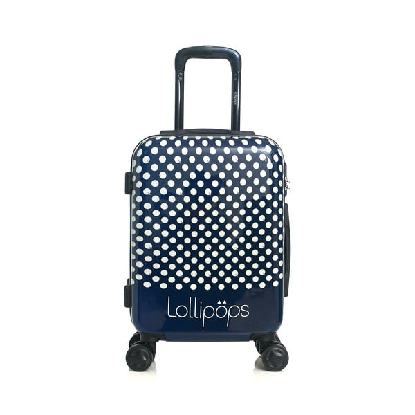 Set od plavog kofera na četiri kotača i kozmetičke torbice Lollipops Penny-image-3