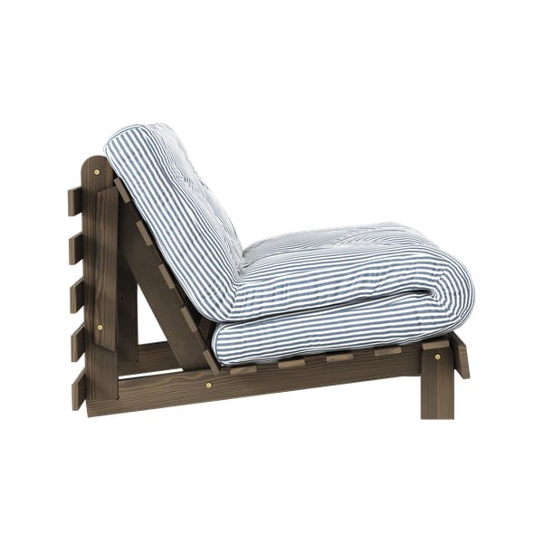 Bijela/svijetloplava fotelja Roots - Karup Design-image-3