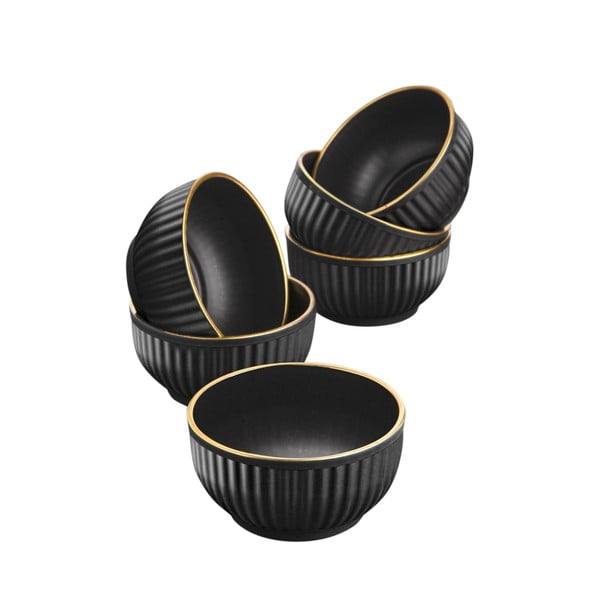Crne zdjelice u setu 6 kom 0.25 l – Hermia-image-3