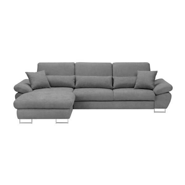 Svijetlo sivi kauč na razvlačenje Windsor &amp; Co Sofas Pi, lijevi kut