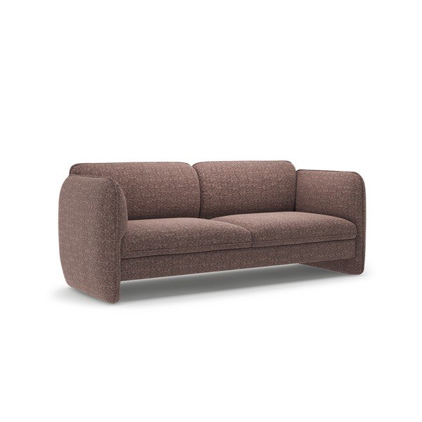 Smeđa sofa od šenila 204 cm Georgia – Micadoni -image-2