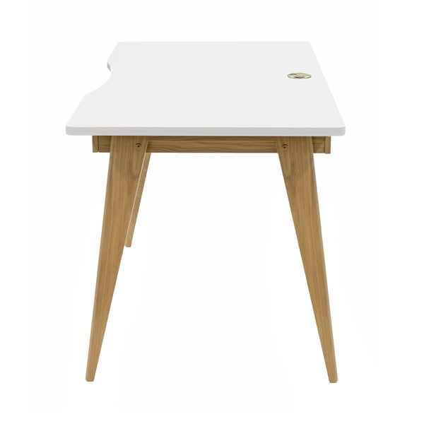 Radni stol u dekoru hrasta 70x140 cm Nice – Woodman-image-4