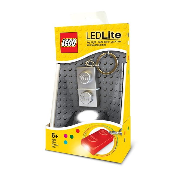 Svjetleća LEGO kocka, srebrna