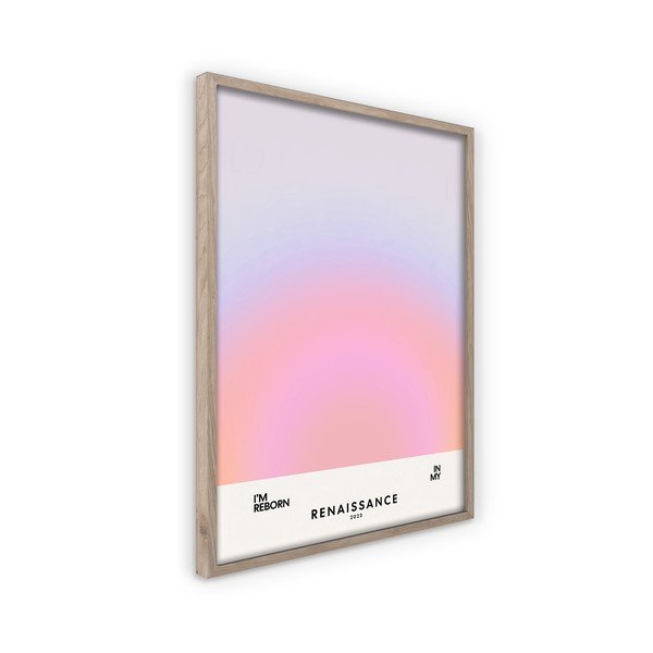 Tiskana slika s okvirom 50x70 cm Soft Nuances – Styler-image-4