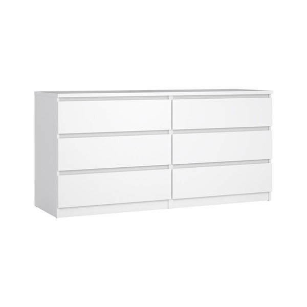 Bijela komoda 154x76x50 cm Naia – Tvilum