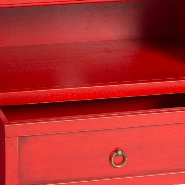 Evergreen House Credenza crveni TV stol-image-2