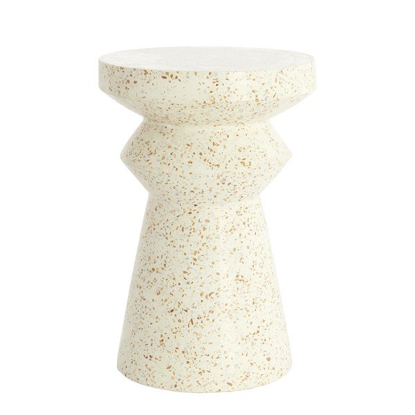 Terazzo okrugao pomoćni stol ø 32 cm Sella – Light & Living
