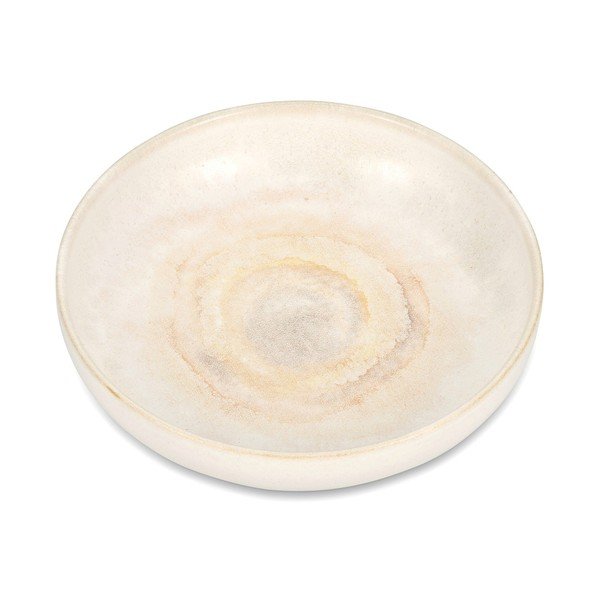 Bež dubok tanjur od kamenine ø 22 cm Aquarel – S|P Collection