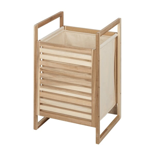 Wenko Acina košara za rublje od bagremovog drveta-image-3