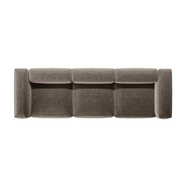 Smeđa sofa 364 cm Bergamo – Cosmopolitan Design-image-3