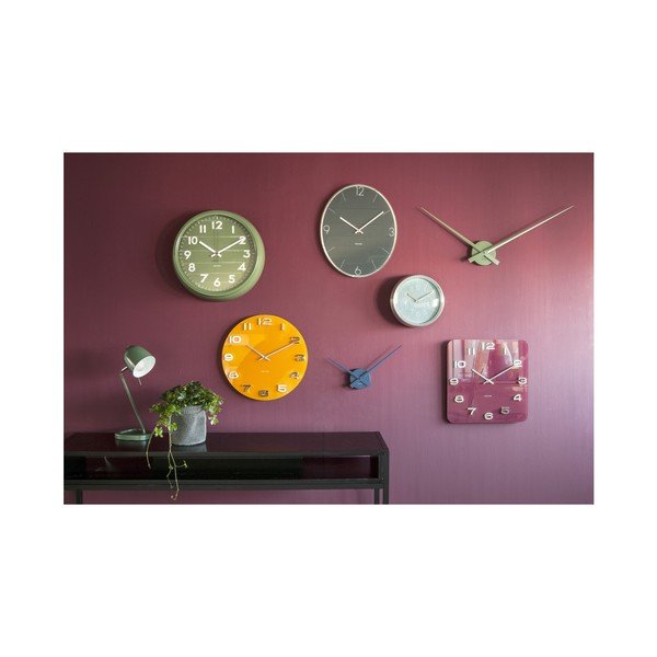 Crveni sat Karlsson Vintage, 35 x 35 cm-image-1