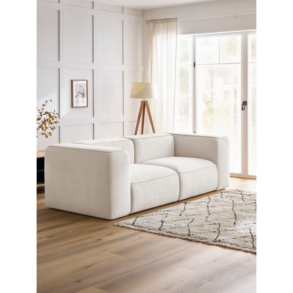 Bijela sofa 255 cm Zephyr – Bobochic Paris-image-1