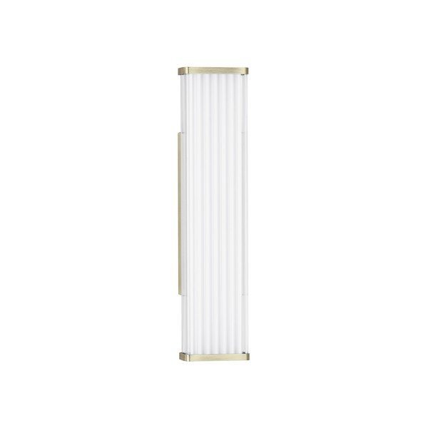 Metalna LED zidna lampa mat zlatna Misty – Nova Luce