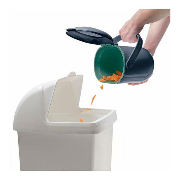 Plavo-zelena kanta za kompostabilni otpad Addis Caddy, 2,5 l-image-3