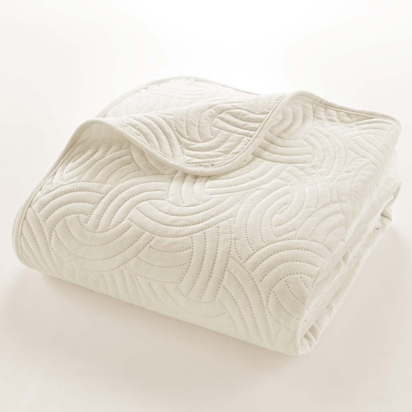 Bež prekrivač od samta 220x240 cm Solange – douceur d'intérieur-image-2