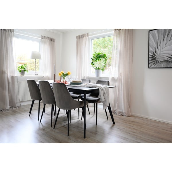 Proširiv blagovaonski stol s pločom stola u dekoru jasena 90x190 cm Yumi – Rowico-image-2