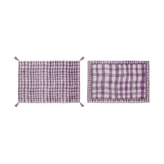 Set od 2 podmetača za stol od mješavine lana Really Nice Things Malva, 45 x 30 cm