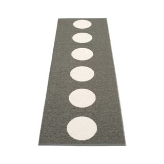 Tamno siva unutarnja i vanjska staza 70x225 cm Vera Charcoal – Pappelina
