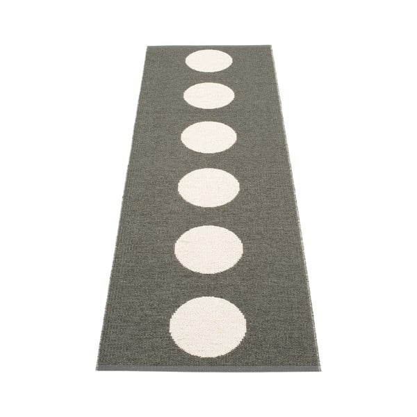 Tamno siva unutarnja i vanjska staza 70x225 cm Vera Charcoal – Pappelina