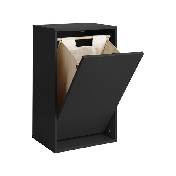 Crna zidna košara za rublje Laundry Box – ReCollector