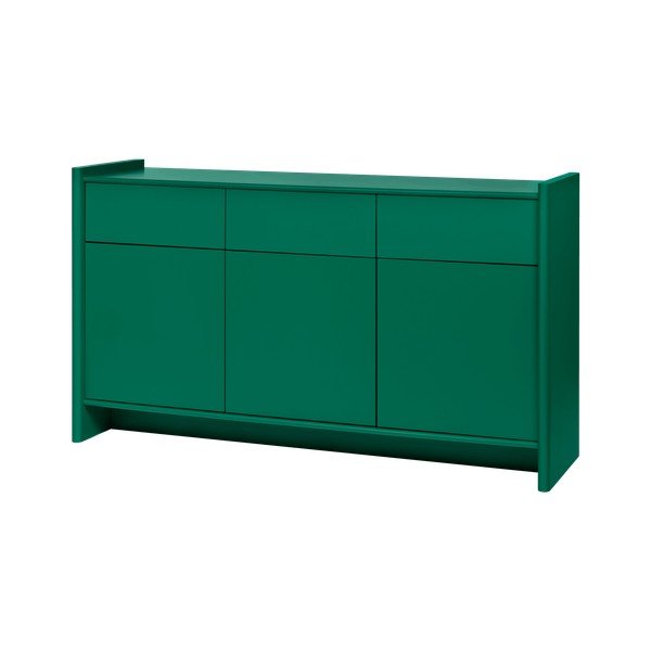 Zelena komoda 160x91x46 cm Rali – noo.ma