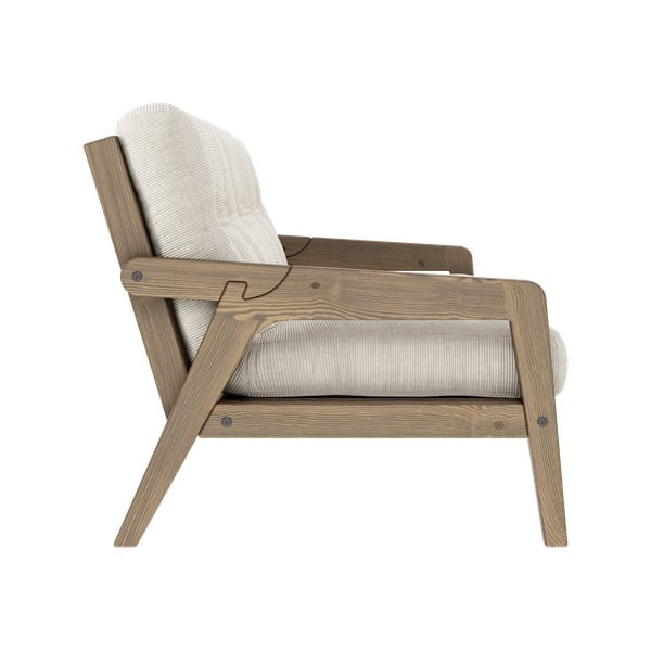 Bež sofa na razvlačenje 204 cm Grab - Karup Design-image-4