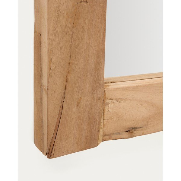 Zidno ogledalo s okvirom od masivnog drveta 50x120 cm Maden – Kave Home-image-2