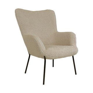 Bež fotelja od umjetnog krzna Glasgow – Bonami Essentials