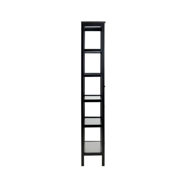 Crna vitrina Actona Eton, visina 210 cm-image-2