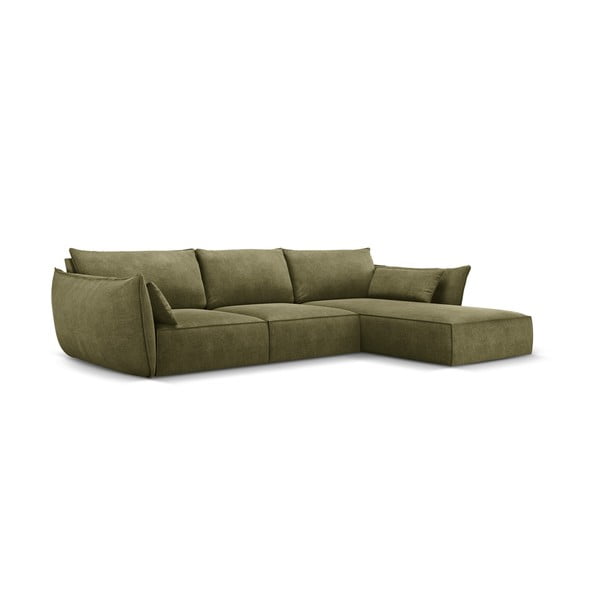 Zelena kutna garnitura (desni kut) Vanda - Mazzini Sofas-image-2