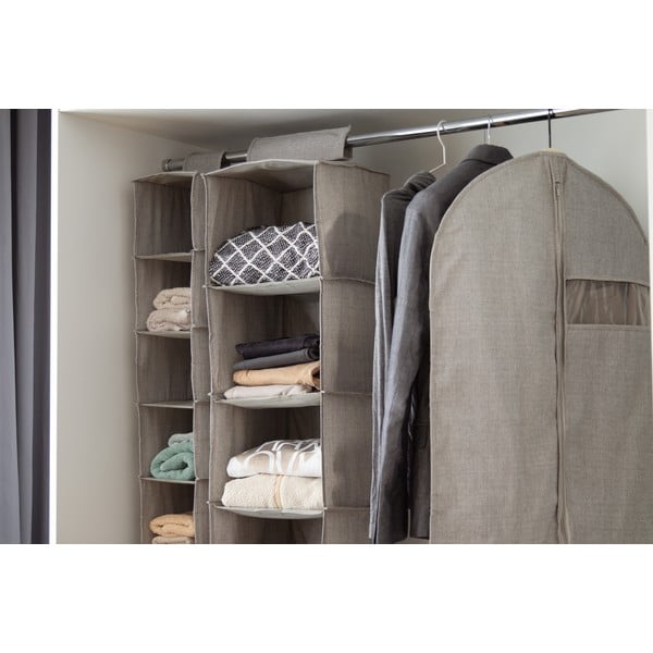 Viseći tekstilni organizator za garderobu Oxford – Compactor-image-3