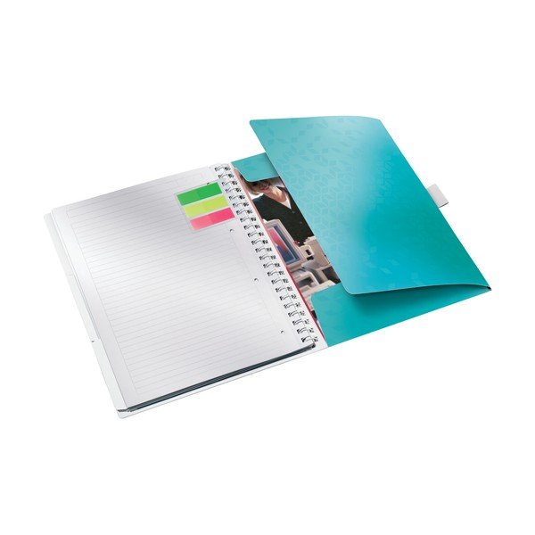 Tirkizna bilježnica s crtama Leitz, 80 stranica-image-2