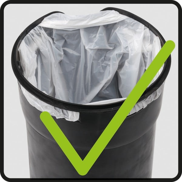 Crna kanta za otpatke Wenko Leman, 5 l-image-3