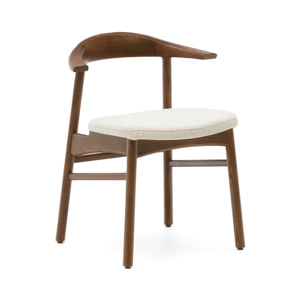 Smeđa/bež blagovaonska stolica Timons – Kave Home