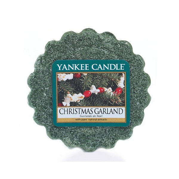 Mirisni vosak za aromalampu Yankee Candle Božićni vijenac, trajanje mirisa čak 8 sati