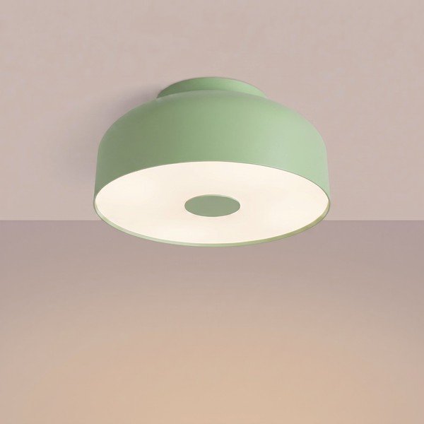 Kadulja zelena željezna stropna svjetiljka ø 30 cm Omiq – Sollux-image-2