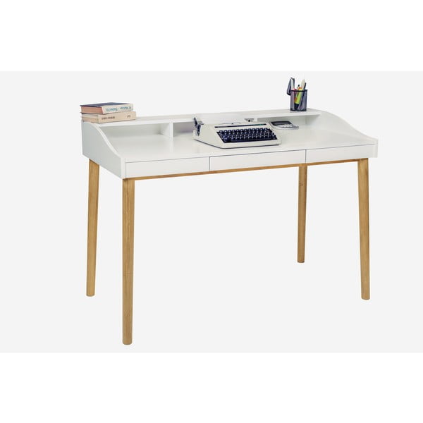 Uredski radni stol 60x120 cm Lindenhof – Woodman-image-4