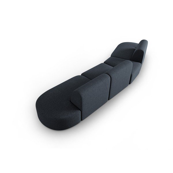 Tamno plava sofa 412 cm Shane – Micadoni Home-image-3